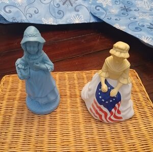 Avon Perfume Bottles little Girl Blue & Betsy Ross